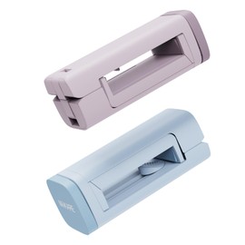 MiiKARE Travel Essentials Airplane Phone Holder, Universal Handsfree Phone Mount for Flying with 360 Degree Rotation, Travel Must Haves Phone Stand for Desk, Tray Table, Purple&Blue