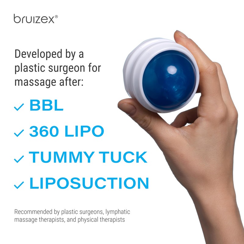 Lymphatic Drainage Massager, Massage Roller Ball, Fibro Roller for Fibrosis