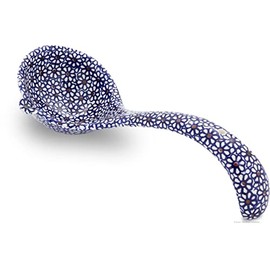 Original Bunzlauer Keramik Schöpfkelle Ø25.2 x 10.5, H=6.8 cm im Dekor 120