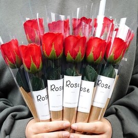 장미비누꽃 1P 졸업선물 크라프트 비누 비누꽃 장미 발렌타인데이 Rose Soap Flower 1P Graduation Gift Craft Soap Soap Flower Rose Valentine's Day