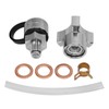Oil Drain Valve Leak Proof Rust Proof Compact Structure Stainless