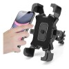 Soporte Sina Antideslizante 360° Para Celular En Bici Y Moto