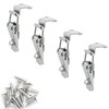 ITROLLE 4PCS 58mm 90 Degree Right Angle Latch Stainless Steel