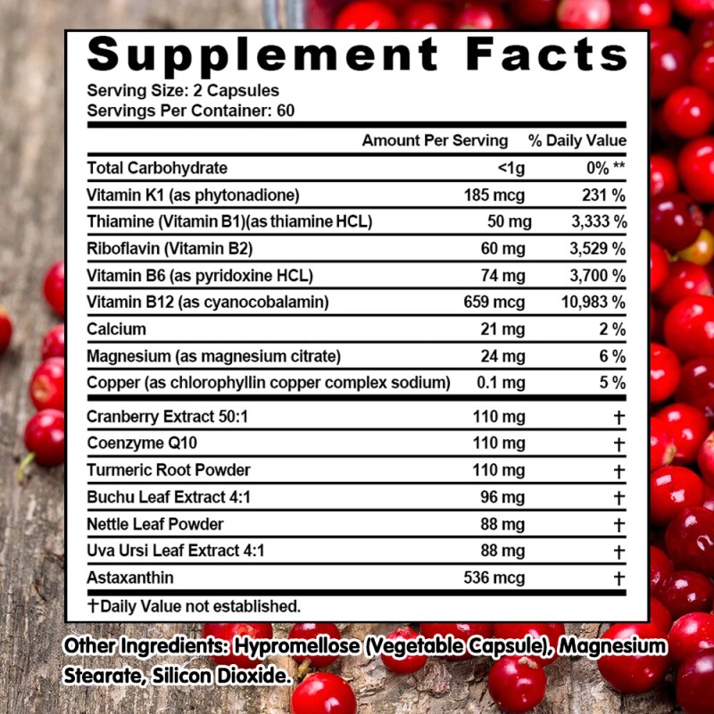 Fearathe Kidney Cleanse Capsules,Suppo