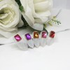  No.1209 Handmade Nail Tips - Short Ballerina / No.1209