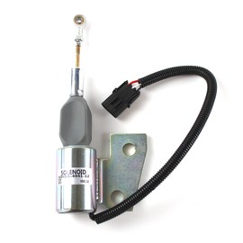 IMELBUFF 3964627 3991167 SA-4941-12 Shut Off Solenoid 12V for Hyundai R130 R170 Cummins 4BT Case IH 1150H MX100 580M 1840 85XT 550G 586E 580SL