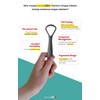 Dental RX+ Pure Titanium Tongue Scrapers For Adults and Kids