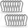 304 Stainless Steel Carabiner, Strong Stainless Steel, Spring Hook, SUS304