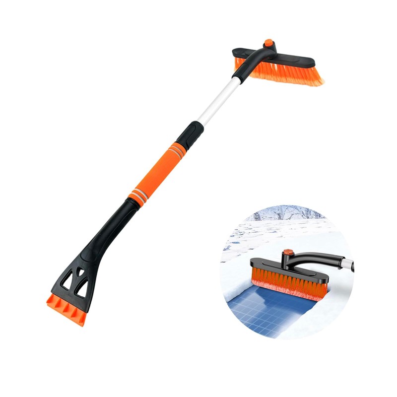Desdira Car Ice Scraper, 2 in 1 Snow Brush with