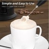 Original Milk Frother Handheld, Exclusive Foam Maker for Lattes –