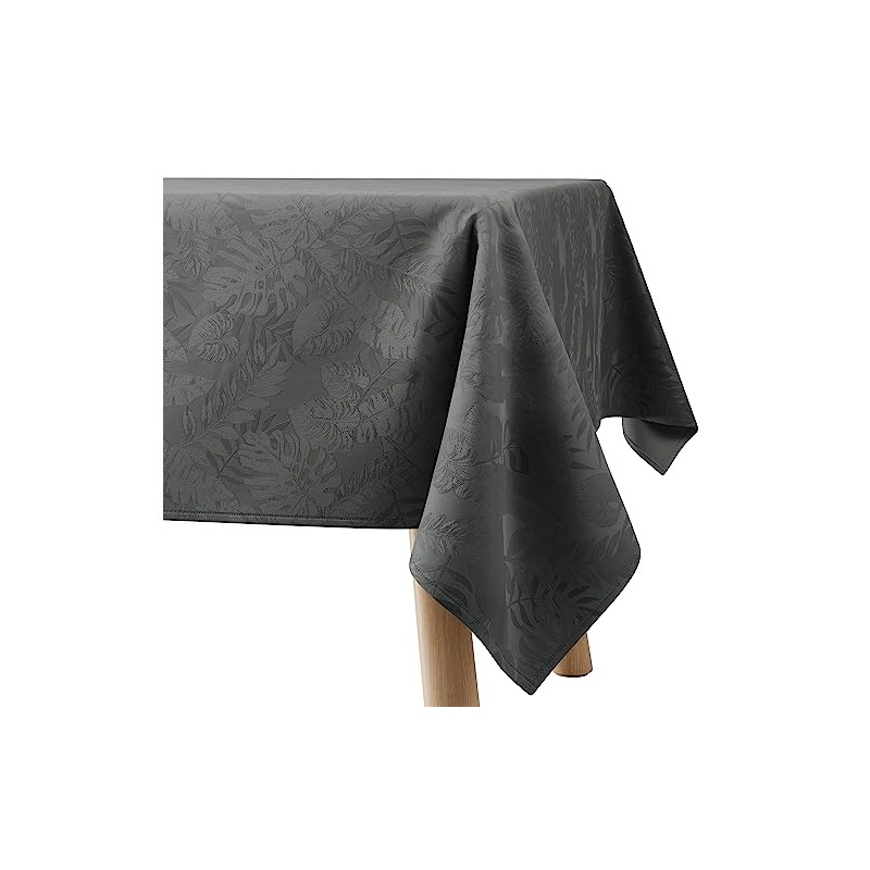 Filumi Eris Tablecloth 120 x 240 cm Grey Washable for