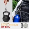 FEGVE Titanium Key Chain Connector Detachable 360 Degree Rotation Car