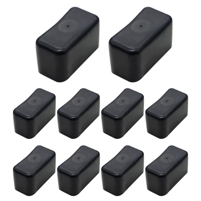 Strut Channel Cap, 1-5/8 x 7/8 Plastic Black Short End
