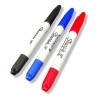 3 Marcador Permanente Sharpie Doble Punta Negro/azul/rojo