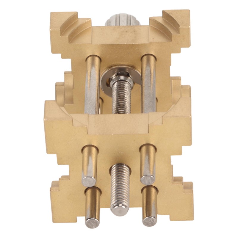 Watch Movement Holder Fixed Base Adjustable 4 Sided Watchmaker Clamp