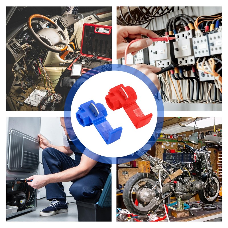 KFDDRN Cable Branch Connector, 100 pieces Branch Connector, Car Current