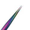 3PCS Eyelash Tweezers Stainless Steel Lash Tweezers Set False Eyelash