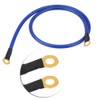 Qiilu Car Ground Wire,Universal 5-Point Auto Car Earth Cable System