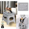 Non-Slip Folding Step Stool, Sturdy Safe Enough - Holds up