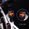 Bicycle Tail Laser Lamp Intelligent Sensing Turn Brake Warning USB