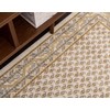 Unique Loom Williamsburg Collection Traditional Border Beige Runner Rug (2'
