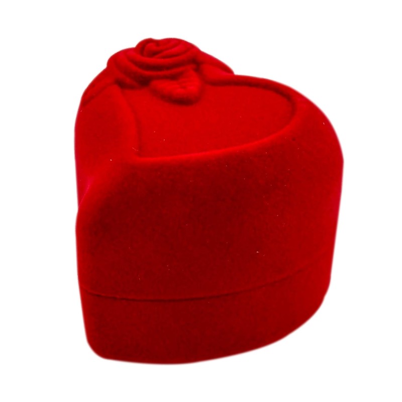 SAFRI Red Heart Crystal Teddy Bear in Red Rose Special