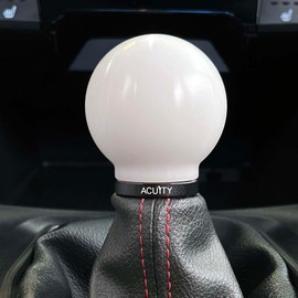 JBD EMPIRE - Acuity Instruments Poco Insulated Low-Profile Shift Knob in White (M10X1.5) (Manual Transmission Only) (1952-WHT)