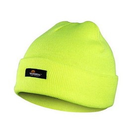 Traega Performance Hi Visibility Hat Beanie/Hi Vis Viz - Yellow