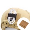 ArrErr 2 Pack Tactical Helmet Cable Ties Organizer Hoop and