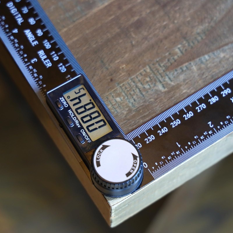Kirphealy Digital Angle Finder Protractor, 7inch 200mm Angle Gauge Professional