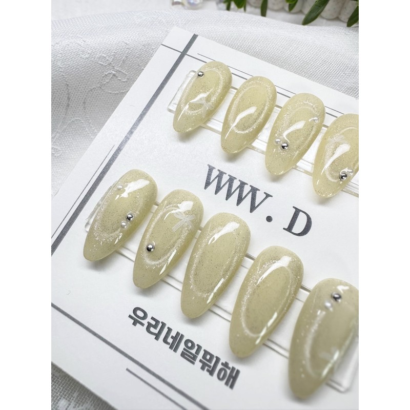 Cream Dew Objet, Magnetic Gel Circle Daily Gel Nail Tip