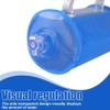 2 Pcs Water Filled Dumbbells, Transparent PVC Weight Water Bottle