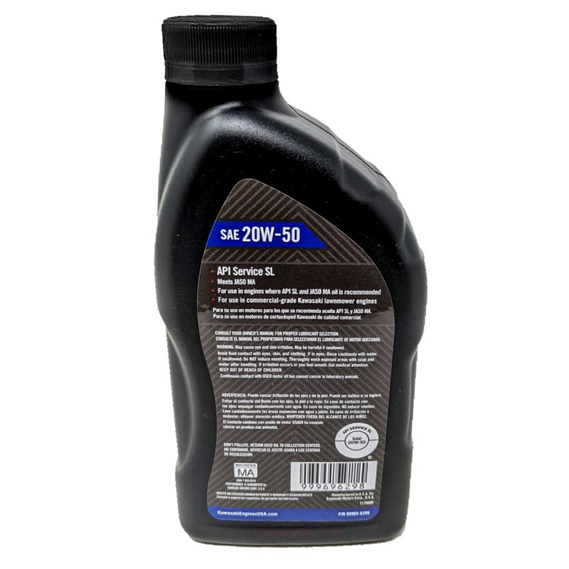 12PK SAE 20W50 4-Cycle Engine Motor Oil OEM# 99969-6298 Quart