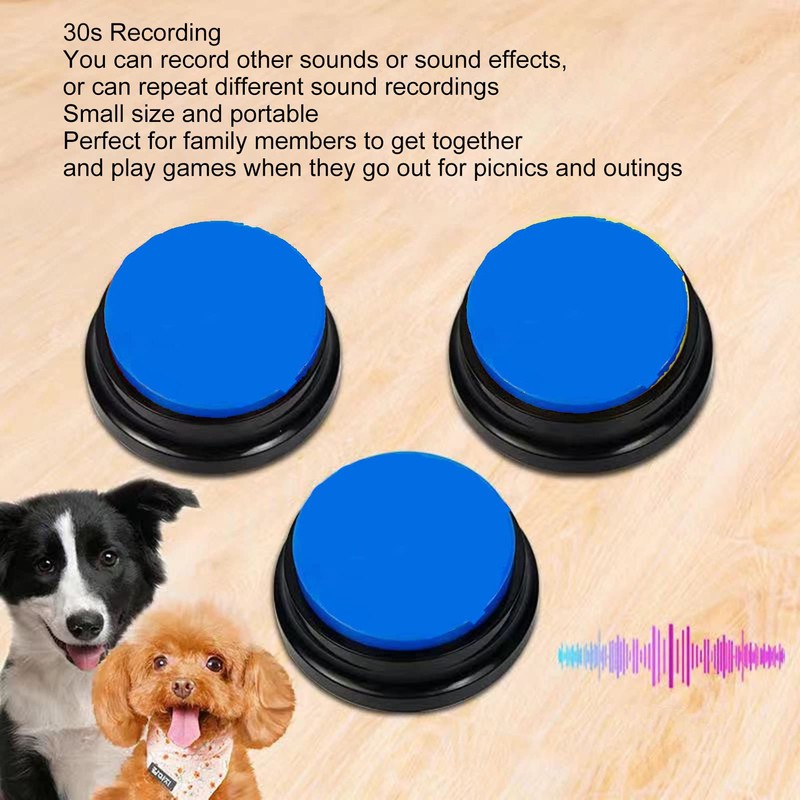 Voice Recording Button, 30 Second Custom Recordable Talking Button Voice