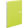 Kokuyo campus binder notebook A5 20 holes 25-sheet yellow green