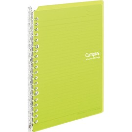 Kokuyo campus binder notebook A5 20 holes 25-sheet yellow green Le -SP130YG