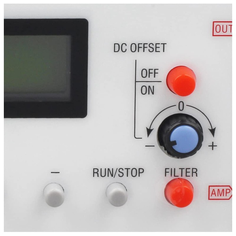 DDS Function Generator Frequency Meter, 1HZ-500KHZ 50Ω Function Signal Generator