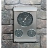 Hokco Weather Station Barometer Thermometer Hygrometer Stainless Steel