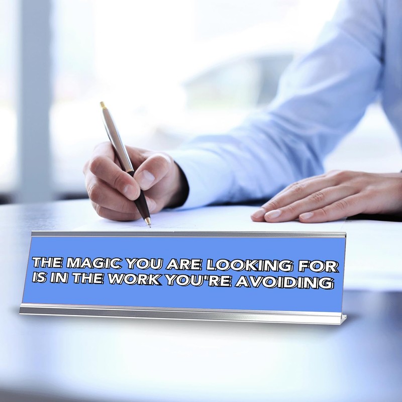 The Magic You Are looking For Is In The Work