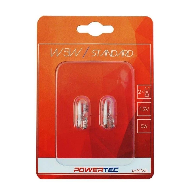 PTZ12-02B Powertec 12V 5W W2,1x9,5d W5W