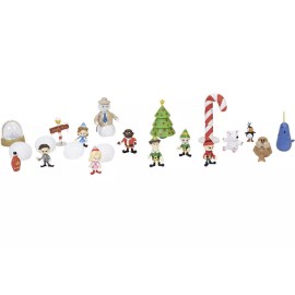 JAKKS Pacific ELF Movie Christmas Advent Calendar 24 Days of Fun Collectible Surprises 27pcs