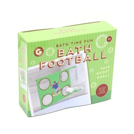 Bath Time or Table Top Ultimate Penalty Shoot Out Target Game, Unique Niche Gift Idea for Football Fans that Adults and Kids Will Love, Includes Goal Target and 3 Ping Pong Balls (Bath Time Football)