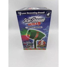 Ultra Star Shower Ultra 9 Outdoor Holiday Laser Light Show AS-SEEN-ON-TV, New 9 Modes
