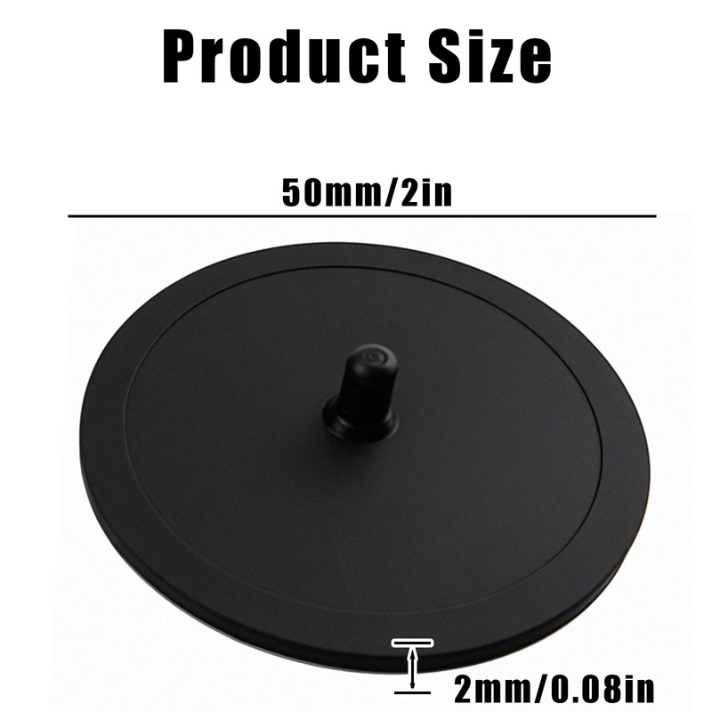 2 Pcs 50MM Blind Filter Backflush Disk Back Flushing Pad