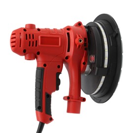 110V 1200W Sanding Machine,Portable Drywall Sander Plaster Board Dry Wall Gy-prock Du-st Extract,Handheld Drywall Sander with Du-st Tube and Collection Bag