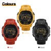 Men Digital Watch Men's Sports Watches Dual Time Pedometer Alarm