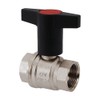 Oventrop Optibal Ball Valve with Toggle Handle PN 16, Brass