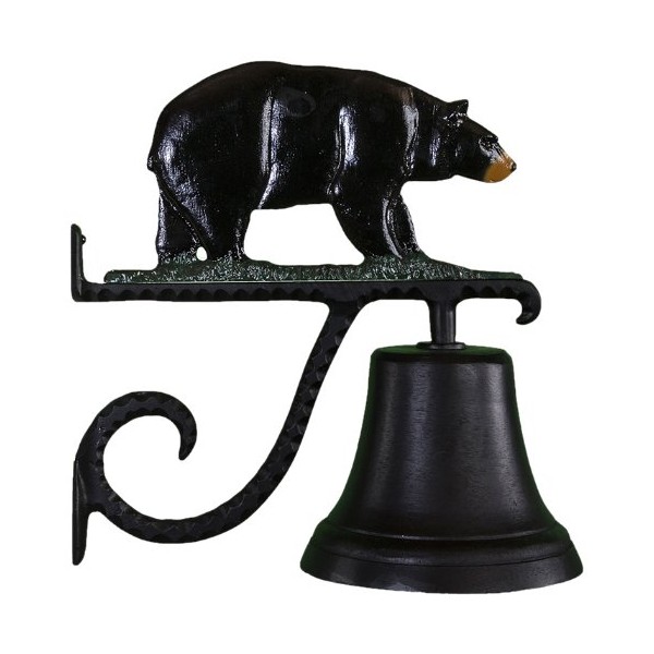 Montague Metal Products Cast Bell with Color Bear