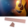 Guitar Measuring Tool Set Silver Aluminum Neck Straight Edge Fret