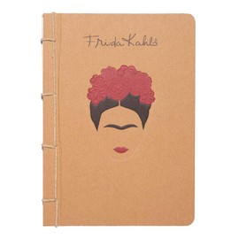 Grupo Erik Erik Frida Kahlo Notebook - Journal A5 with Japanese Binding - Environmentally Friendly Notebook A5
